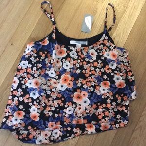 Floral tank top